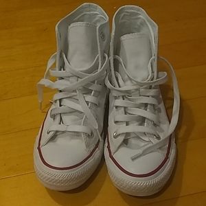 White high top converse